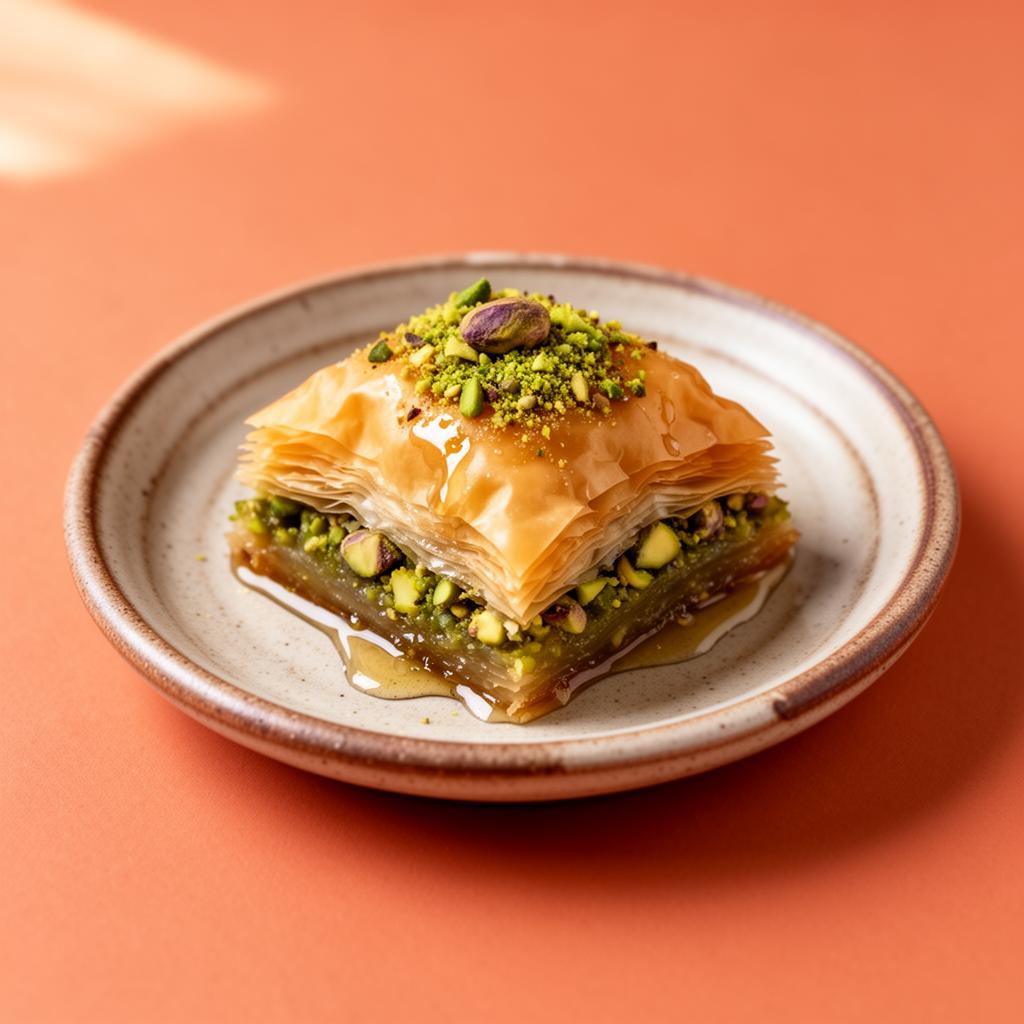 Baklava al pistacchio senza glutine